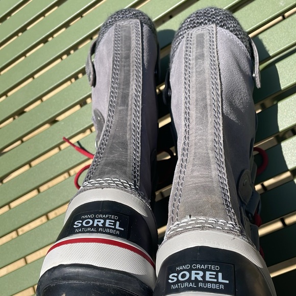 Sorel Joan of Arctic II Suede Lace Up Tall Winter Boots Sz 8 # NL2084-160 - Picture 6 of 7